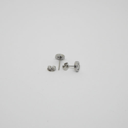 Smiley Ear Studs made of Stainless Steel