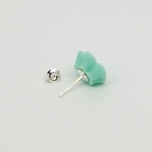 Small Frangipani Flower on 925 solid Sterling Silver studs